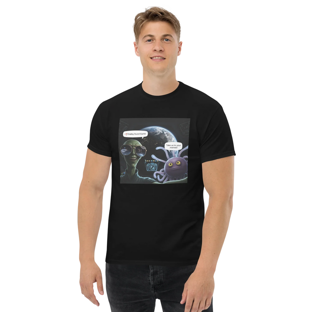 FINALLY FOUND EARTH unisex t-shirt - - - Printoo Shop