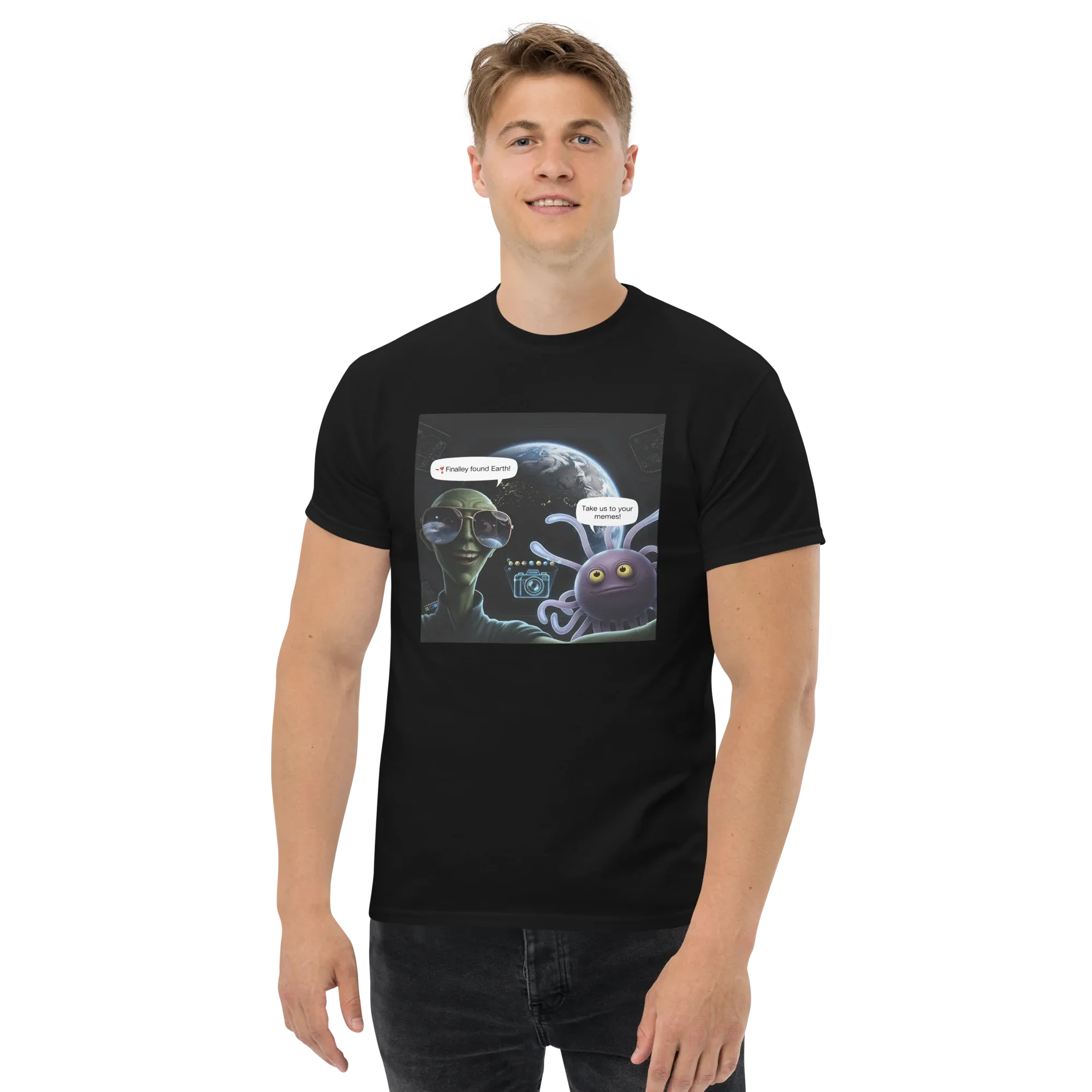 FINALLY FOUND EARTH unisex t-shirt - - - Printoo Shop