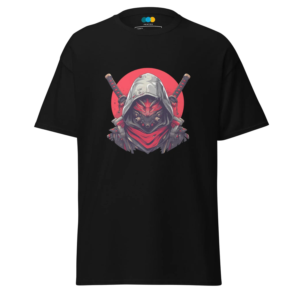 CYBER SHOGUN men’s t-shirt - Black / S - Printoo Shop - 2771627_11546