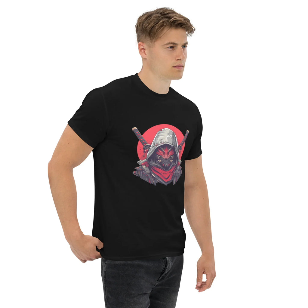 CYBER SHOGUN men’s t-shirt - Black / S - Printoo Shop - 2771627_11546
