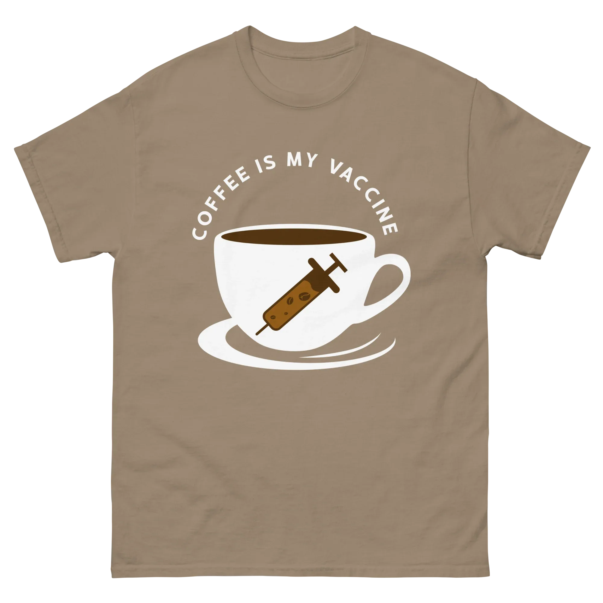 COFFEE IS THE BEST MORNING MOTIVATION unisex t-shirt - Printoo Shop - - t-shirt, unisex, Unisex Classic Tee | Gildan 5000