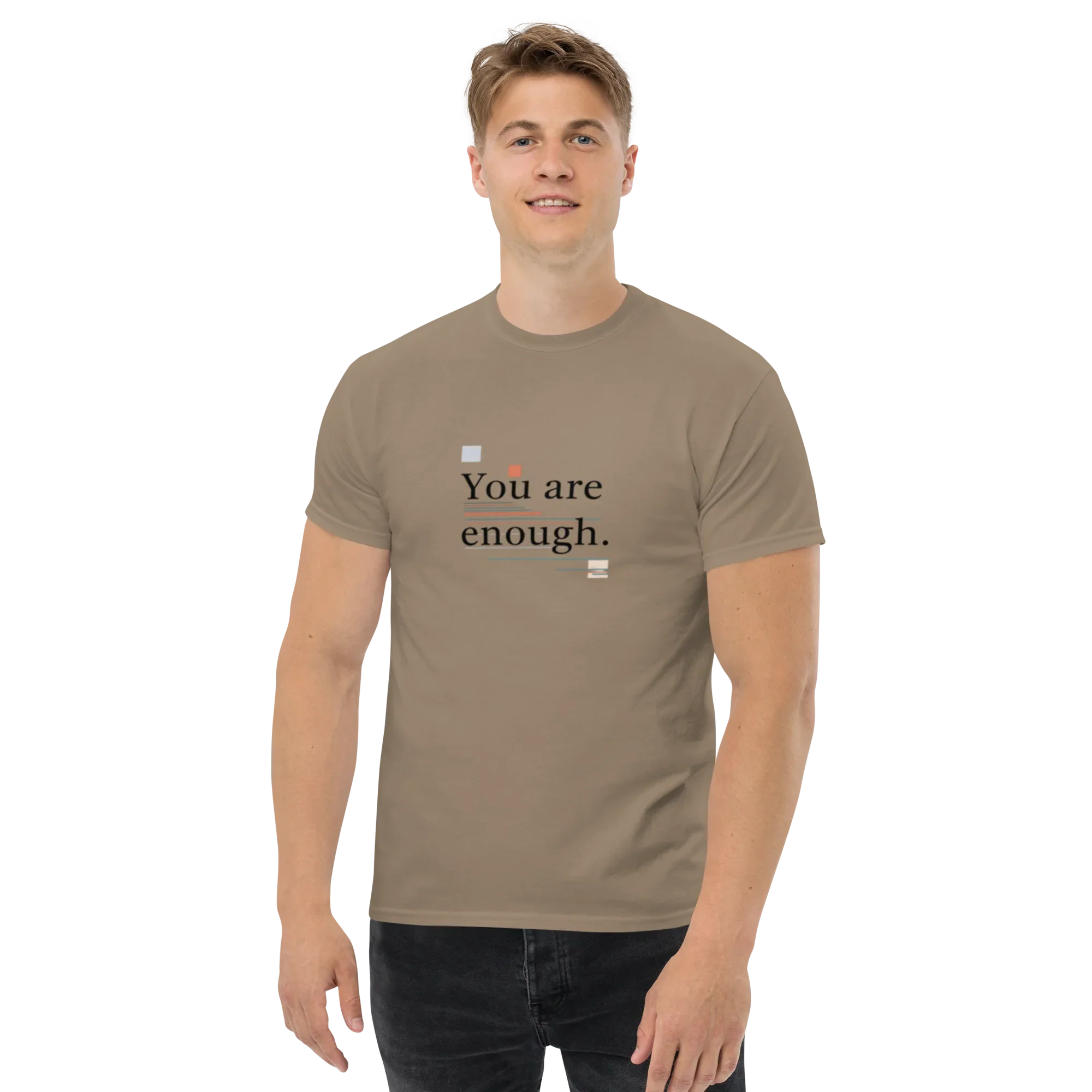 YOU ARE ENOUGH unisex t-shirt - - Printoo Shop -