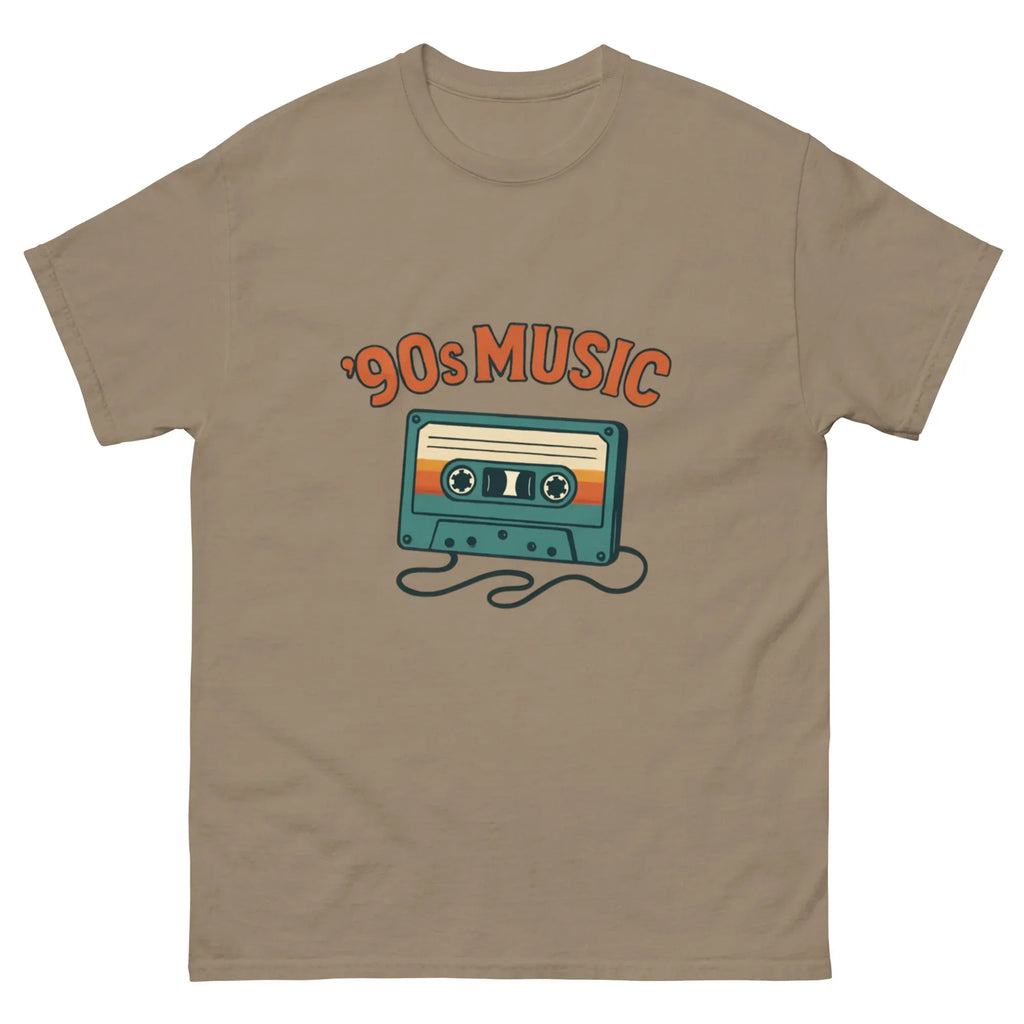 90s MUSIC LOVER unisex t-shirt - Printoo Shop - - Music t-shirt, unisex, Unisex Classic Tee | Gildan 5000