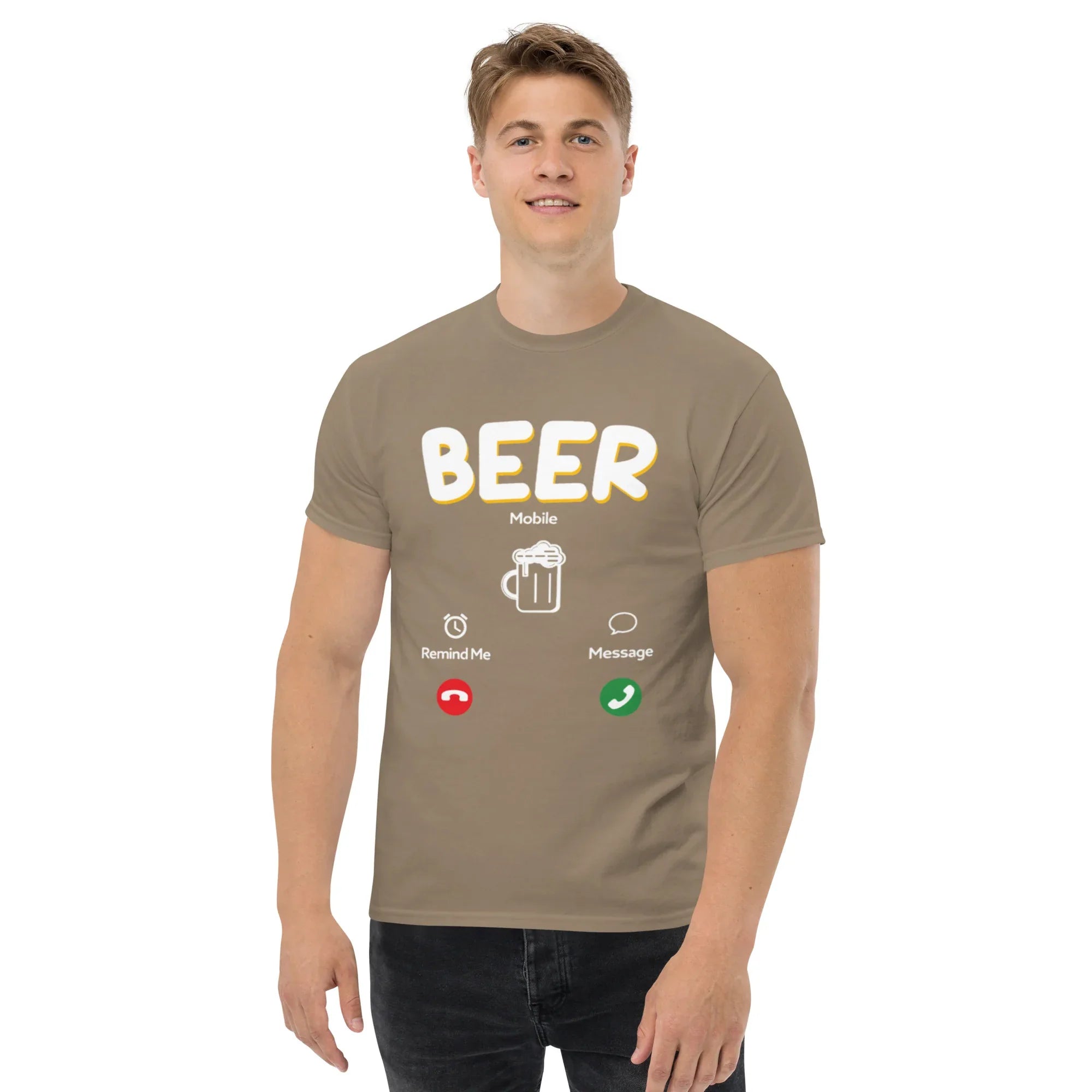 BEER CALLING unisex t-shirt - Printoo Shop - - Alcohol, beer, t-shirt, unisex, Unisex Classic Tee | Gildan 5000