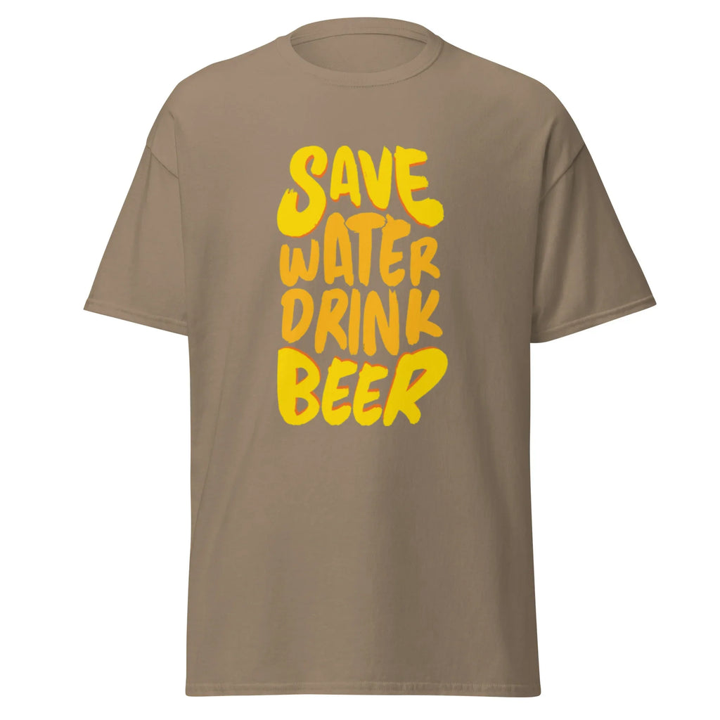 SAVE WATER DRINK BEER unisex t-shirt - - - Printoo Shop