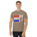 BEER GOLF GUNS unisex t-shirt - - - Printoo Shop