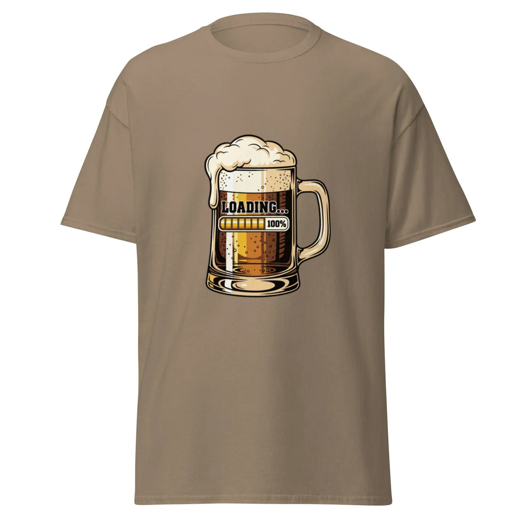 BEER LOADING unisex t-shirt - Printoo Shop - - beer, t-shirt, unisex, Unisex Classic Tee | Gildan 5000