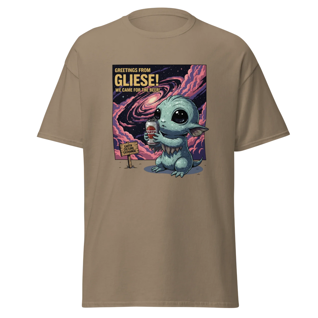 GREETINGS FROM GLIESE unisex t-shirt - - - Printoo Shop