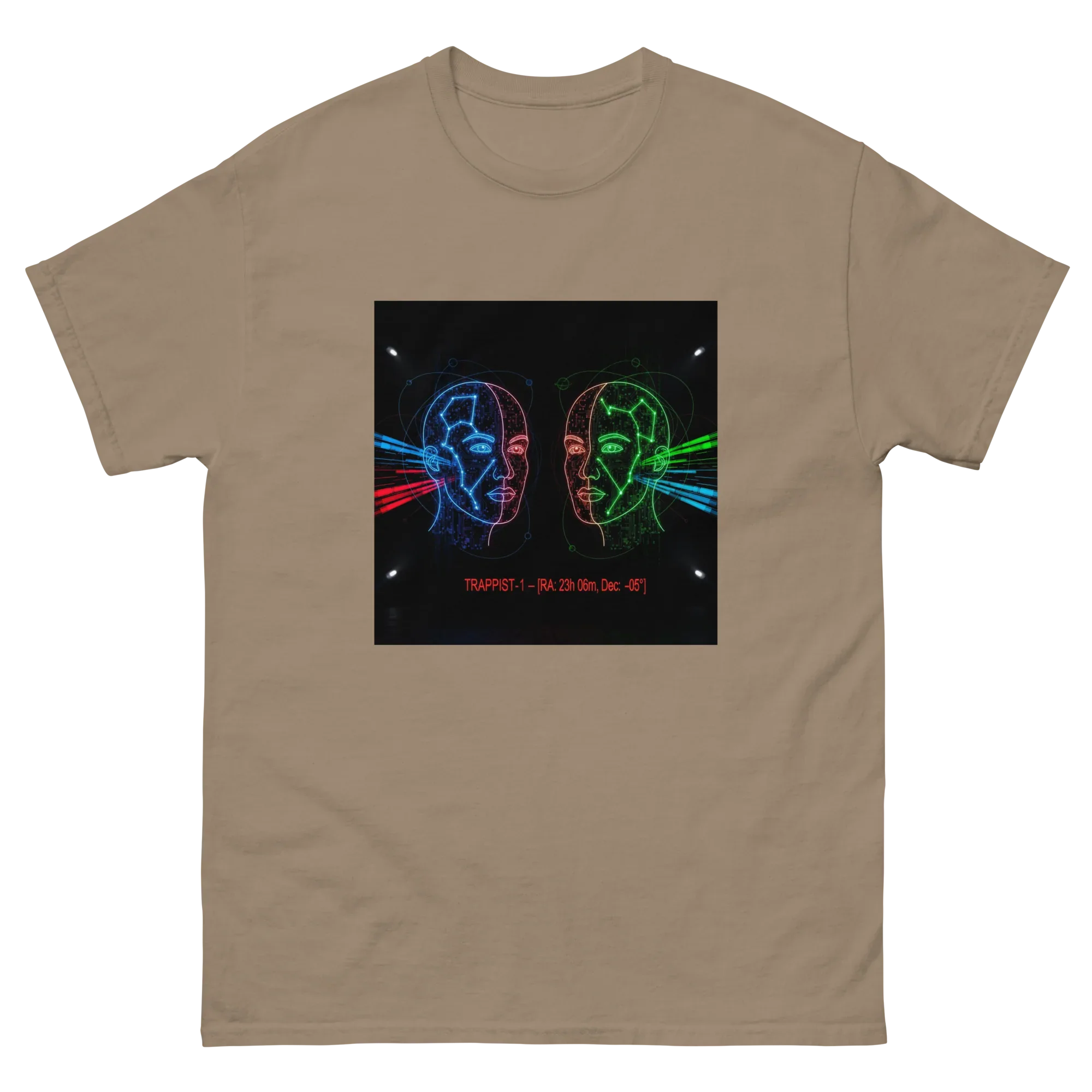 COORDINATES unisex t-shirt - Printoo Shop - - Astronomy, Fantasy, t-shirt, unisex, Unisex Classic Tee | Gildan 5000