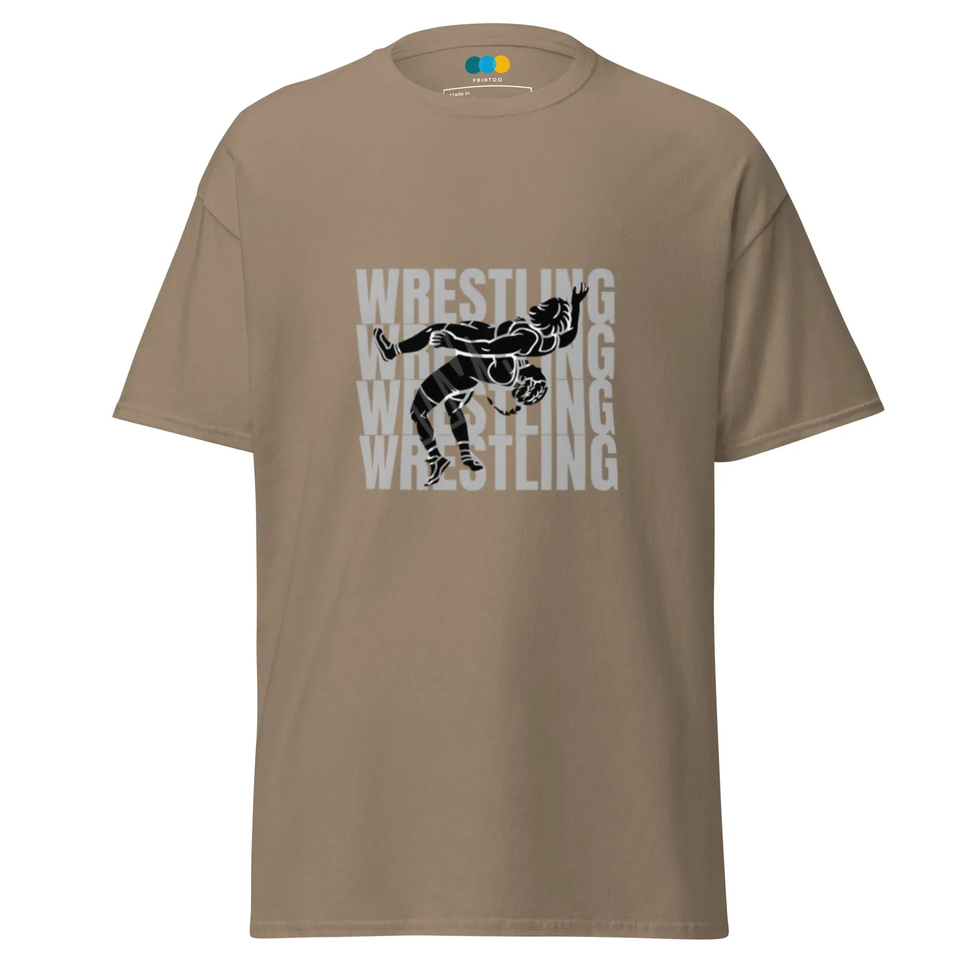 WRESTLING LIFESTYLE men’s t-shirt - Black / S - Printoo Shop - 3166081_11546
