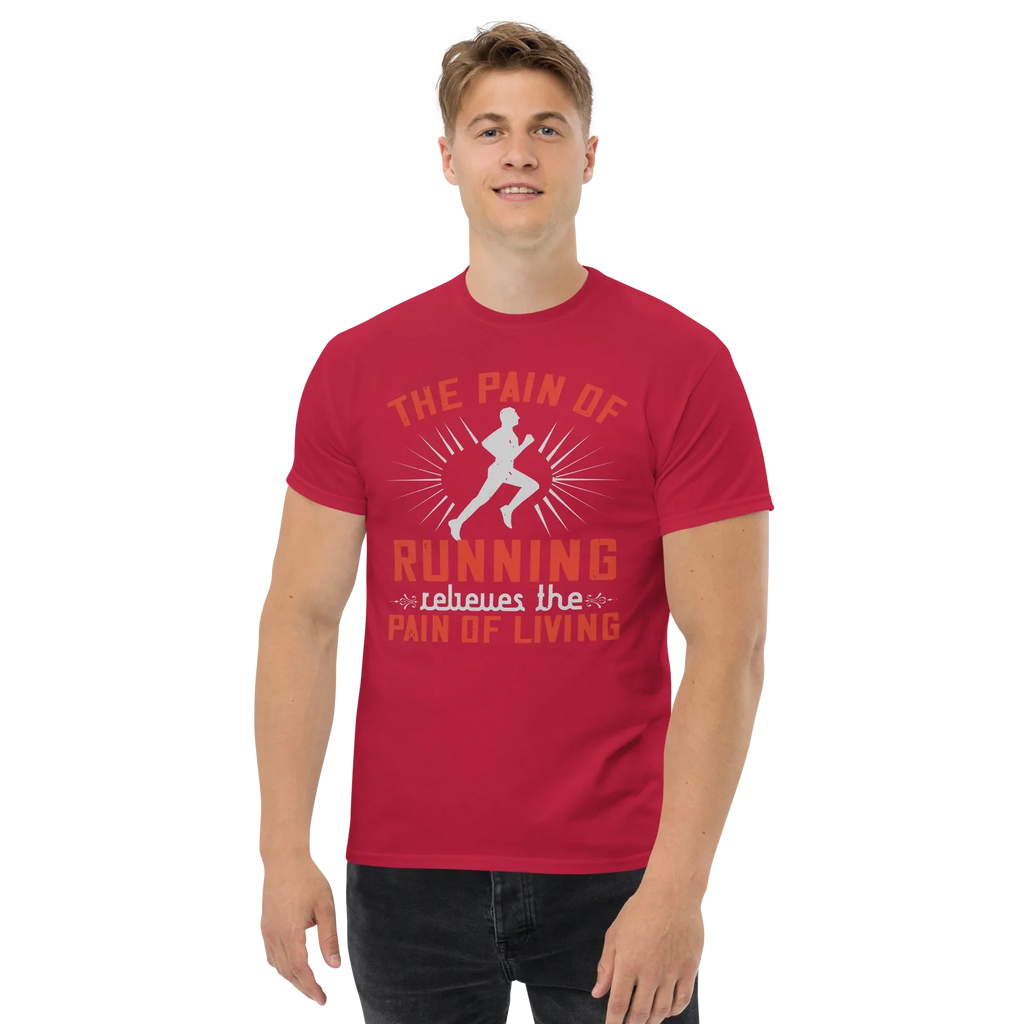 RUN & LIVE unisex t-shirt - - Running - Printoo Shop