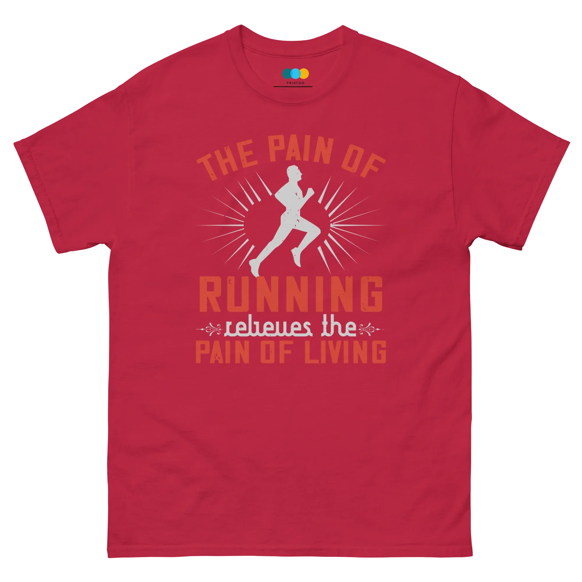 RUN & LIVE unisex t-shirt - - Running - Printoo Shop