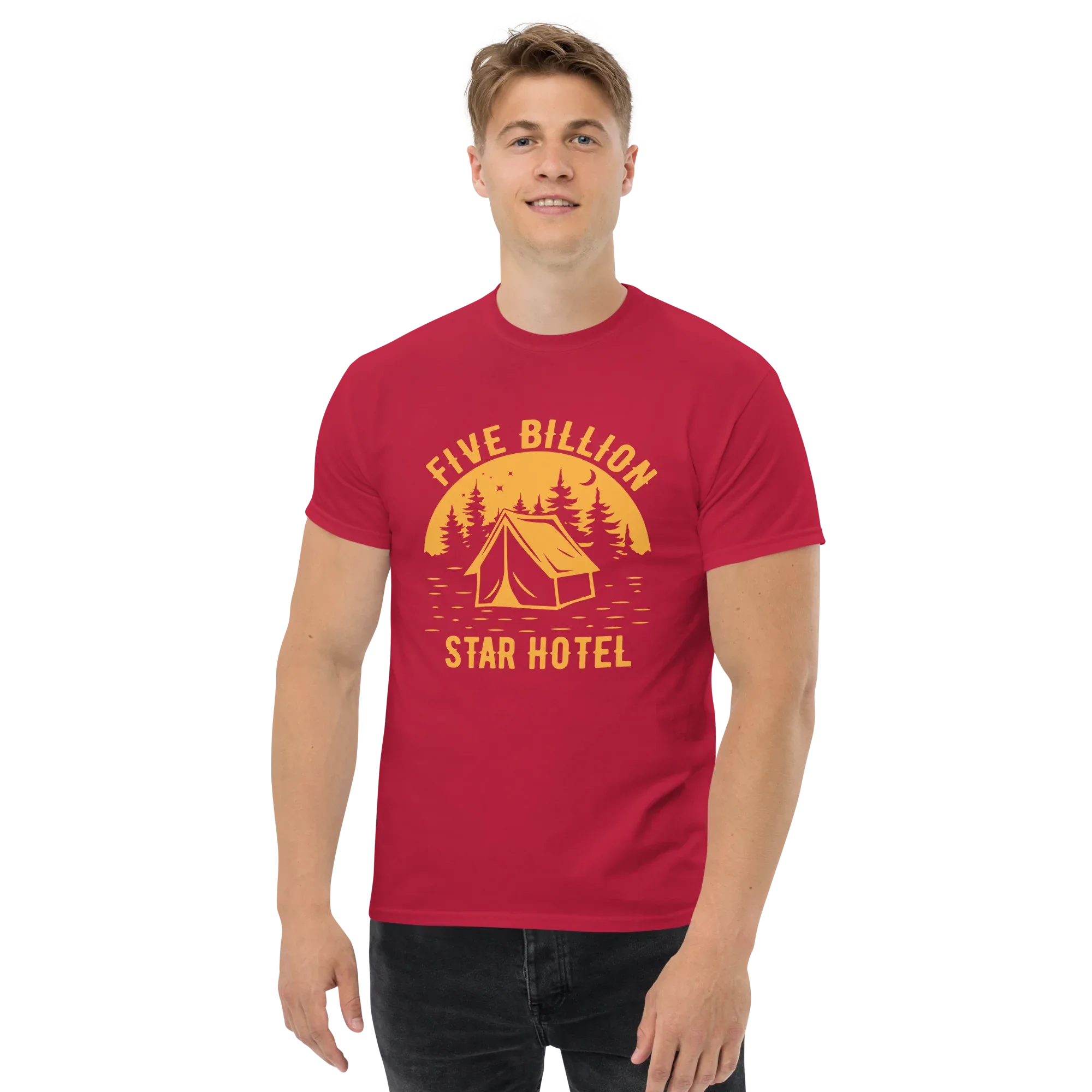 STAR HOTEL unisex t-shirt - - Camping & Outdoor t-shirts - Printoo Shop