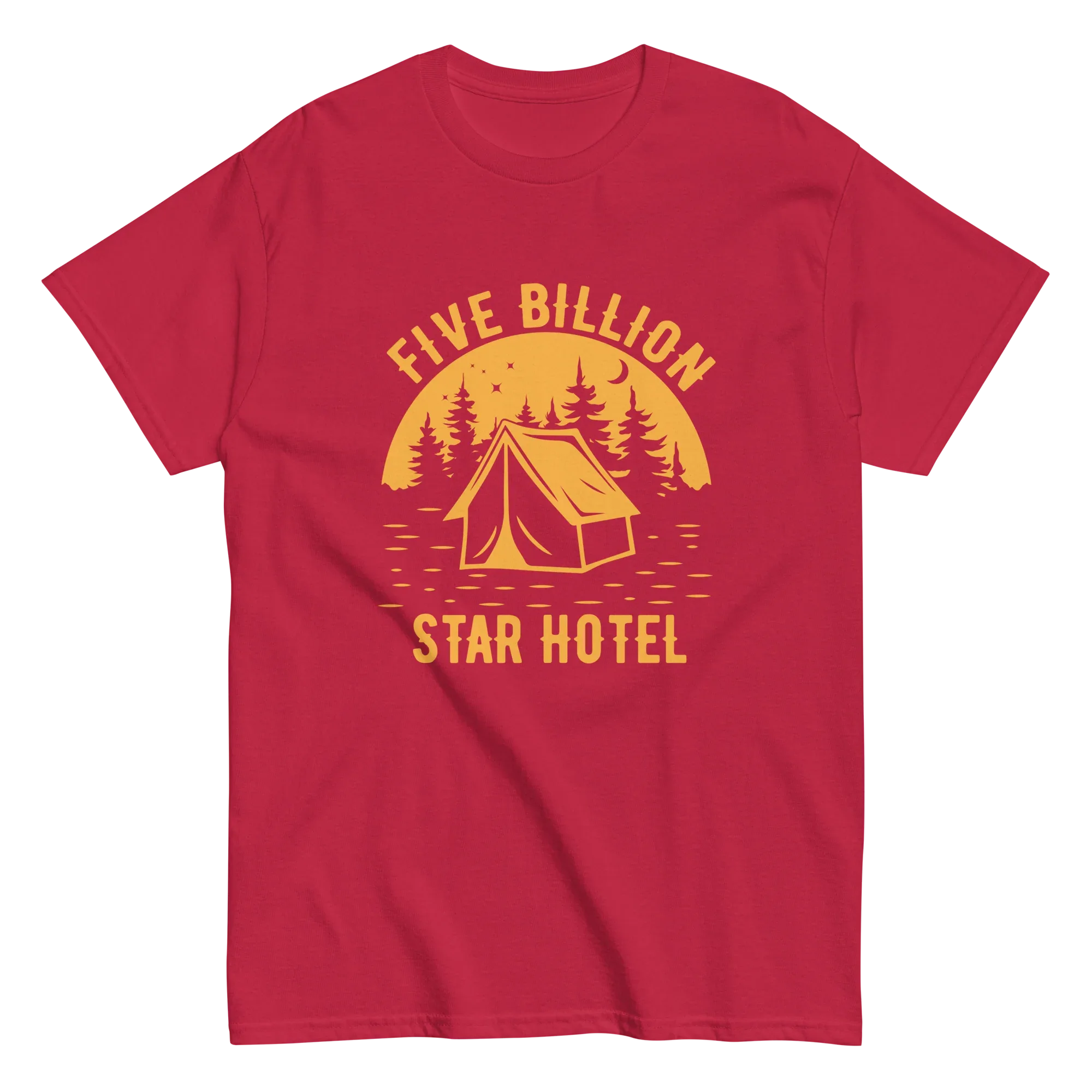 STAR HOTEL unisex t-shirt - - Camping & Outdoor t-shirts - Printoo Shop