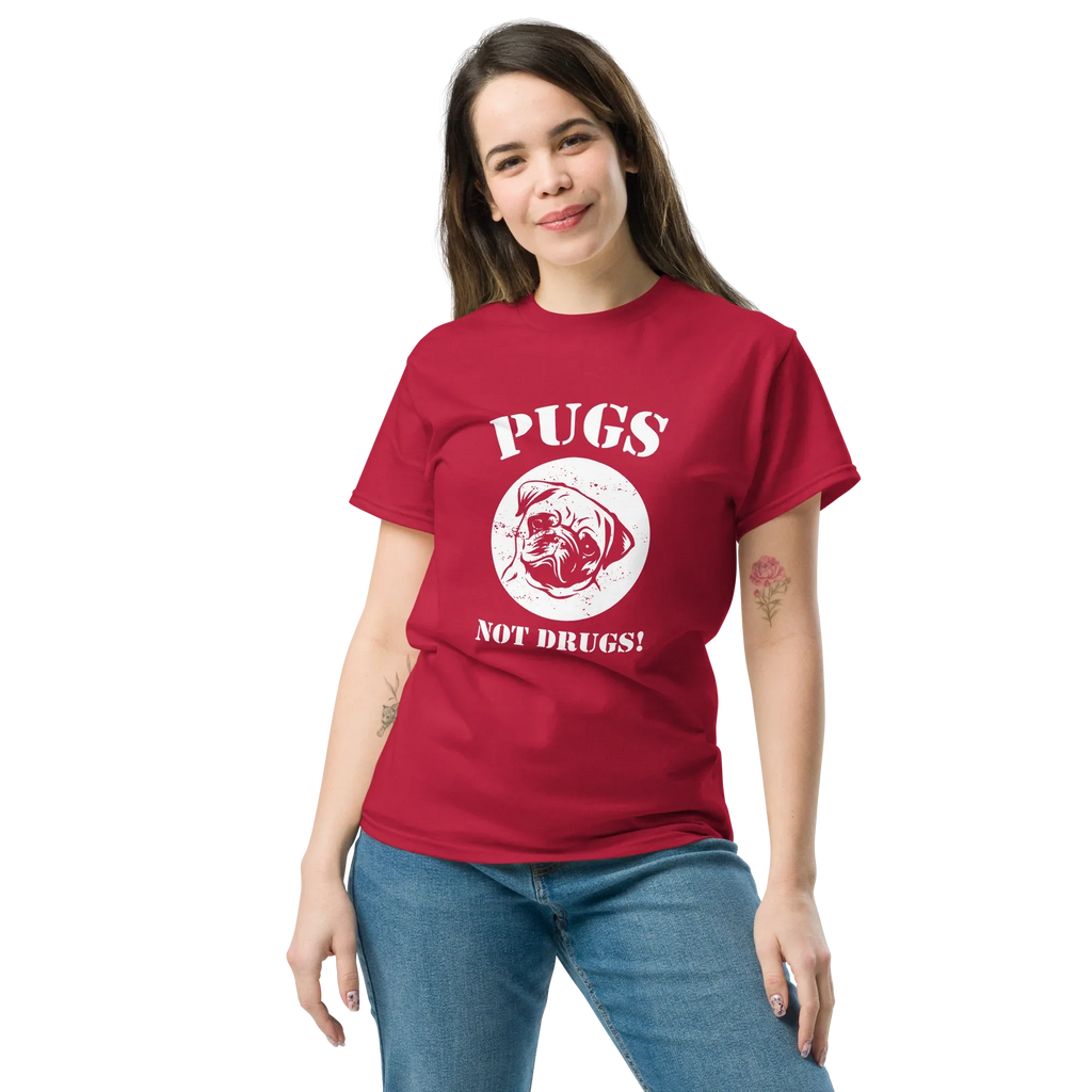 PUGS unisex t-shirt - - Dogs t-shirt - Printoo Shop