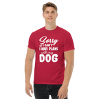WITH MY DOG unisex t-shirt - - Dogs t-shirt - Printoo Shop