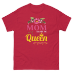 MOM QUEEN unisex t-shirt - Printoo Shop - - Mom t-shirt, t-shirt, unisex, Unisex Classic Tee | Gildan 5000