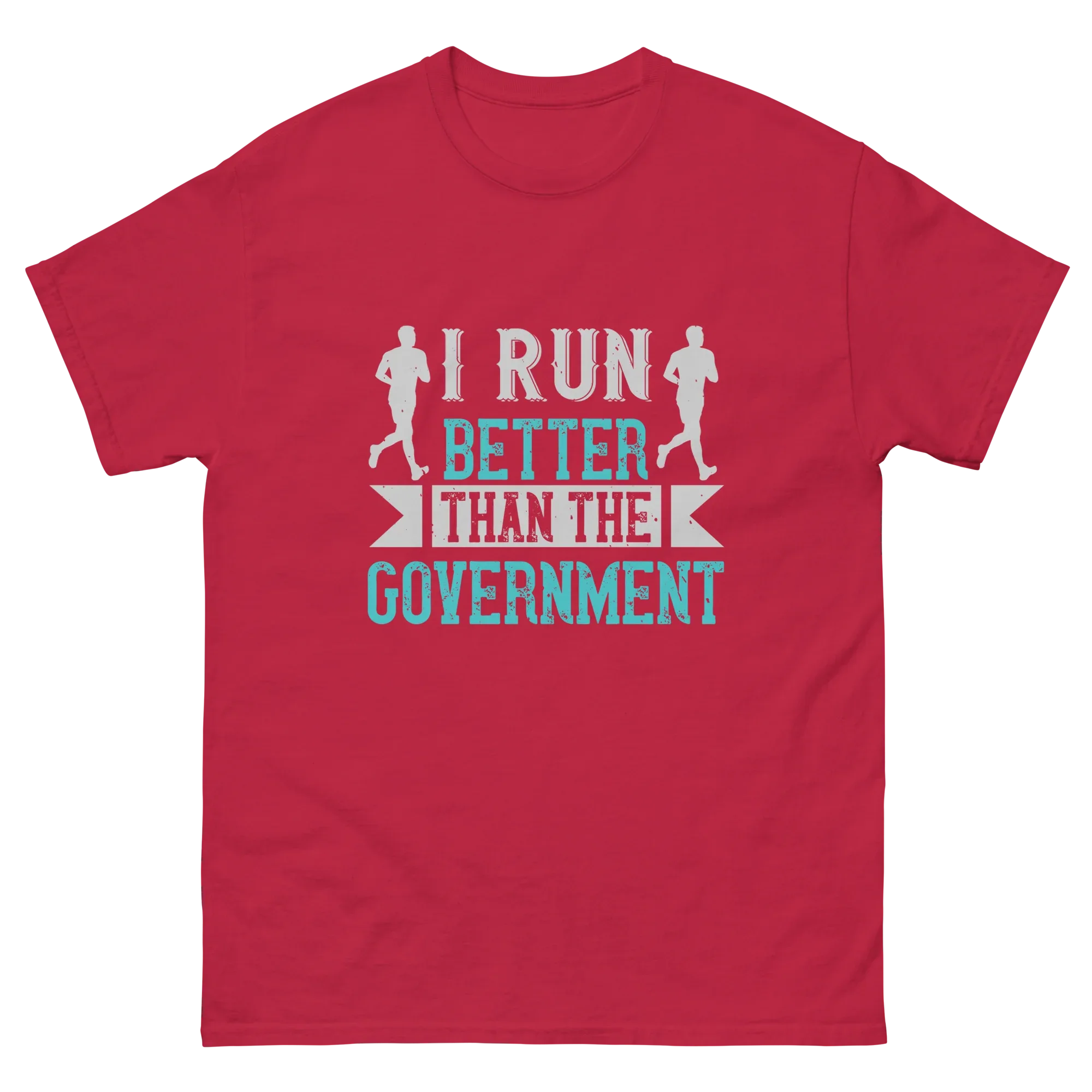 I RUN BETTER unisex t-shirt - - Running t-shirts - Printoo Shop