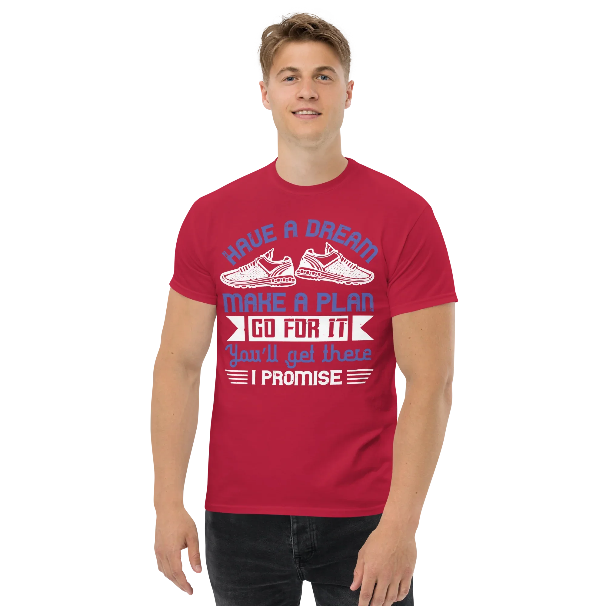 DREAM PLAN ACTION unisex t-shirt - - Running t-shirts - Printoo Shop