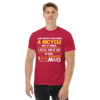 100 MILES unisex t-shirt - Printoo Shop - - bicycle, t-shirt, unisex, Unisex Classic Tee | Gildan 5000