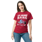 LIFE BEHIND BARS 2 unisex t-shirt - - Bicycle t-shirts - Printoo Shop