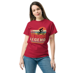 THE CYCLING LEGEND unisex t-shirt - - Bicycle t-shirts - Printoo Shop