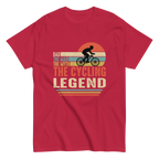 THE CYCLING LEGEND unisex t-shirt - - Bicycle t-shirts - Printoo Shop