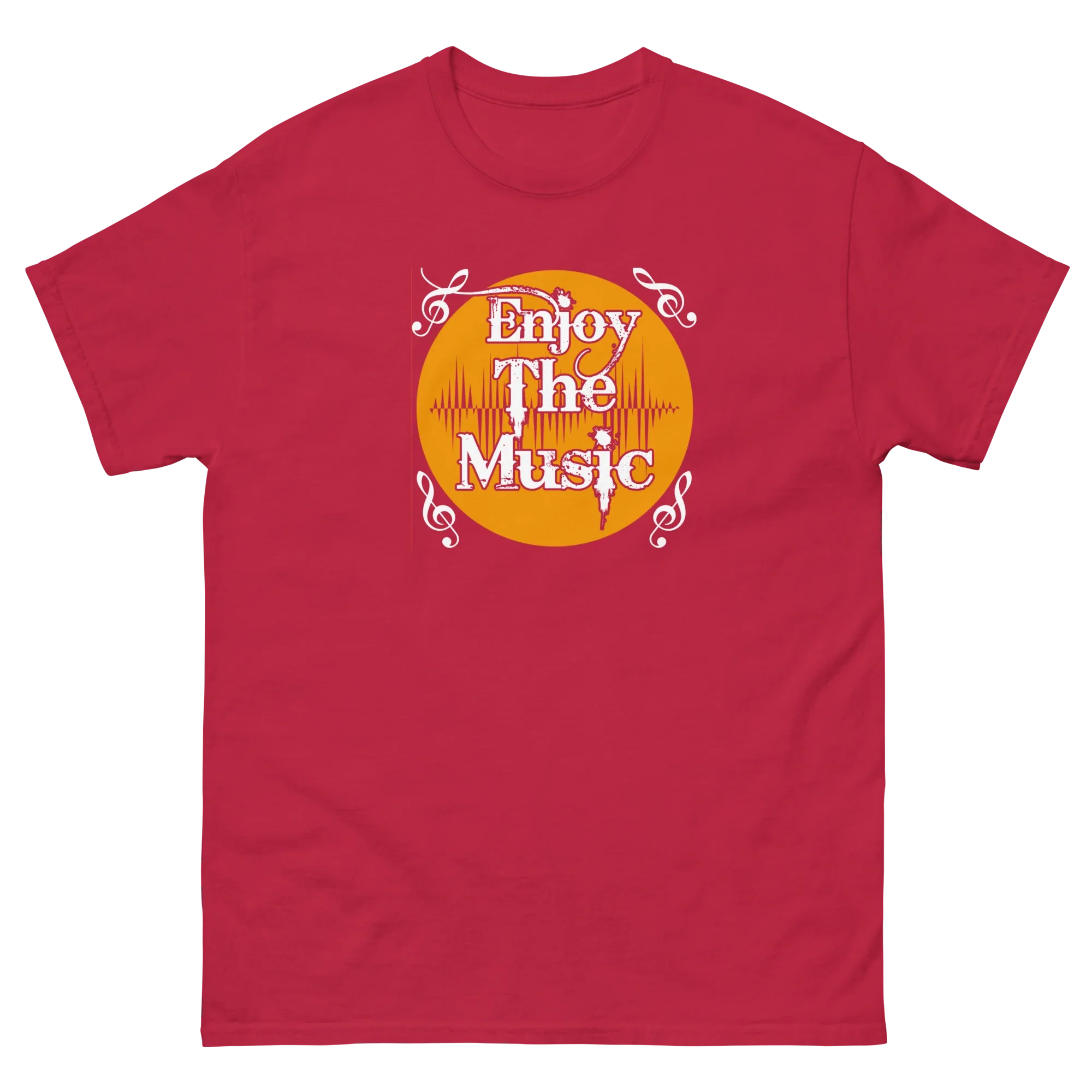 ENJOY THE MUSIC unisex t-shirt - - Music t-shirts - Printoo Shop