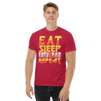 EAT SLEEP DJ REPEAT unisex t-shirt - - Music t-shirts - Printoo Shop