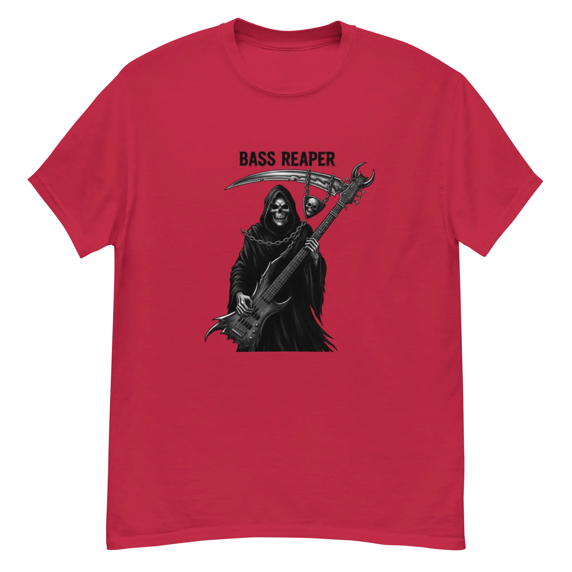 BASS REAPER unisex t-shirt - Printoo Shop - - metalmusic, Music t-shirt, t-shirt, unisex, Unisex Classic Tee | Gildan 5000