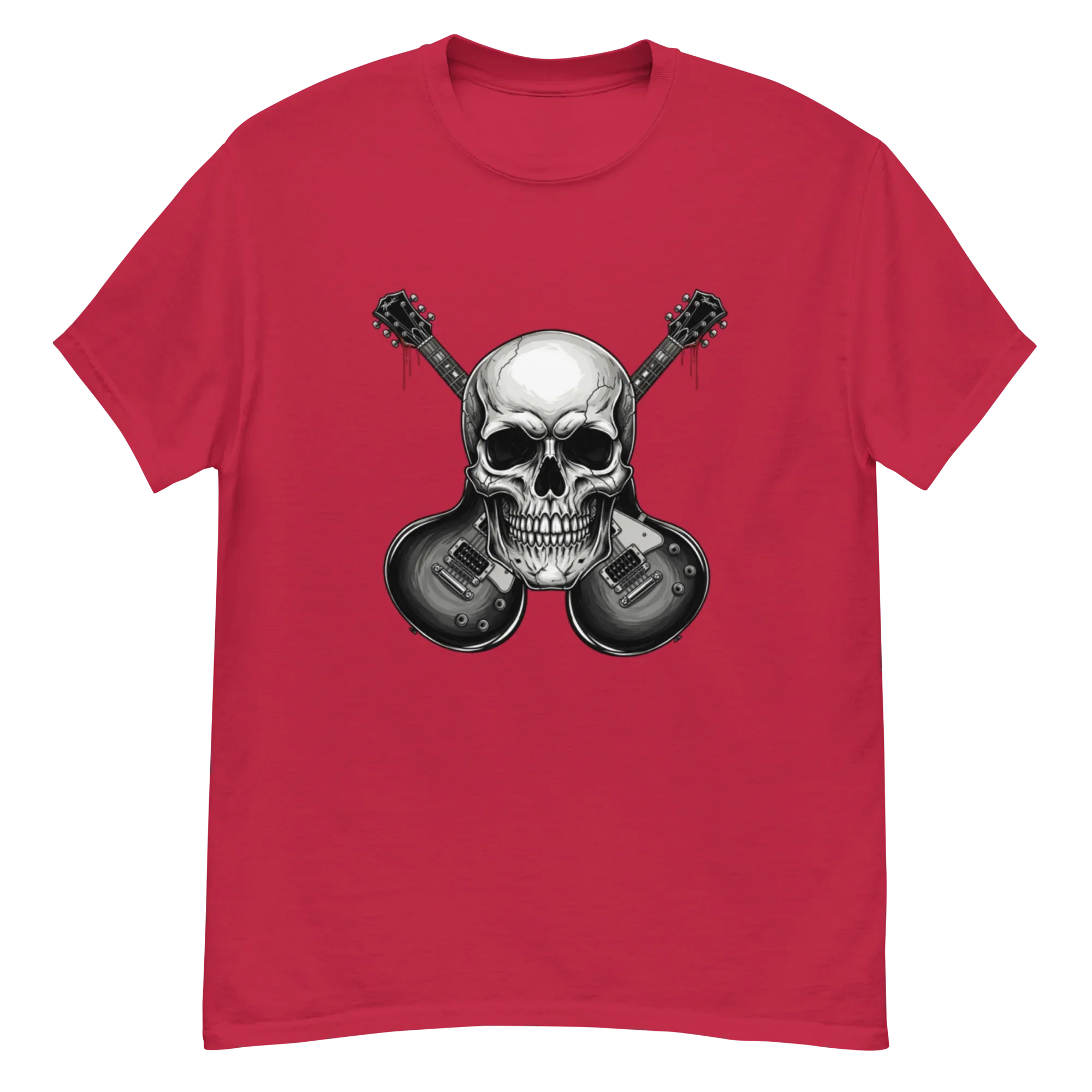 SKULL ROCK CROSS unisex t-shirt - - - Printoo Shop