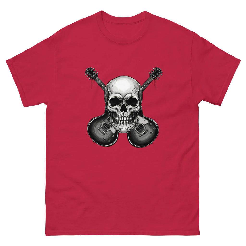 SKULL ROCK CROSS unisex t-shirt - - - Printoo Shop