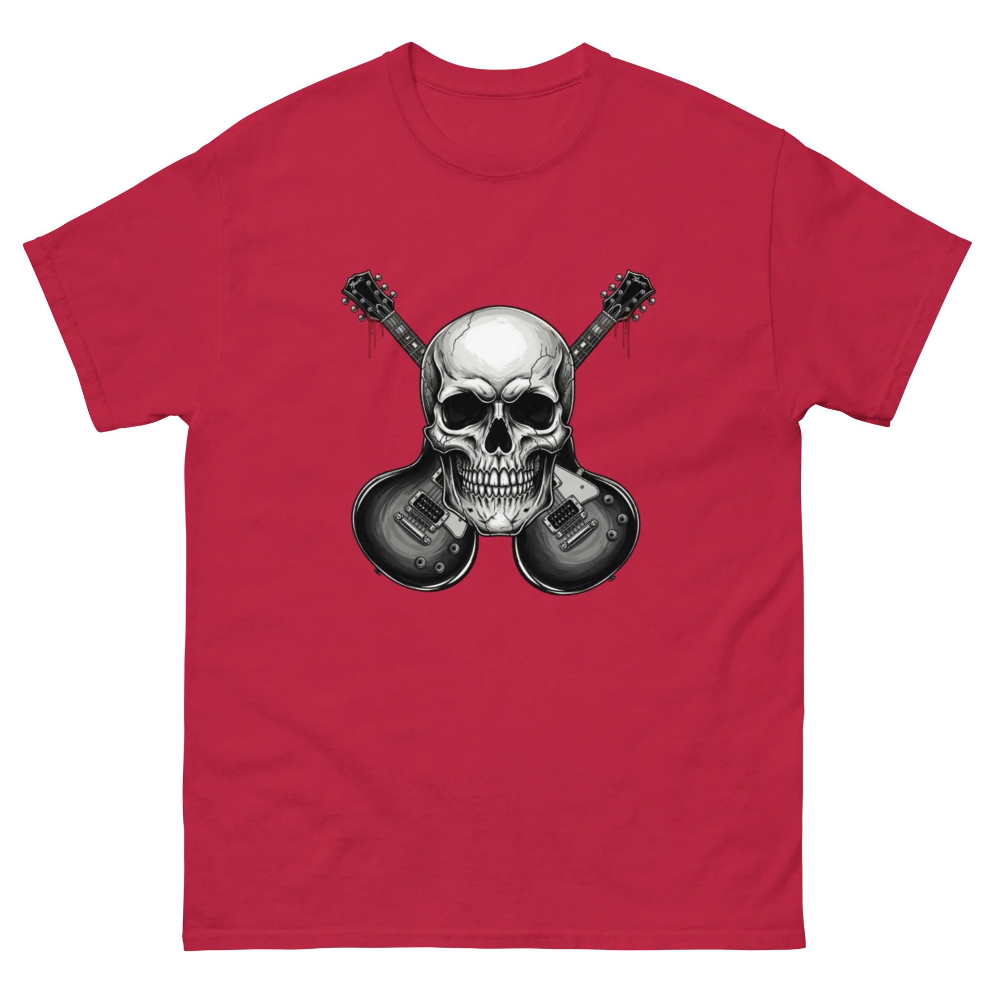 SKULL ROCK CROSS unisex t-shirt - - - Printoo Shop