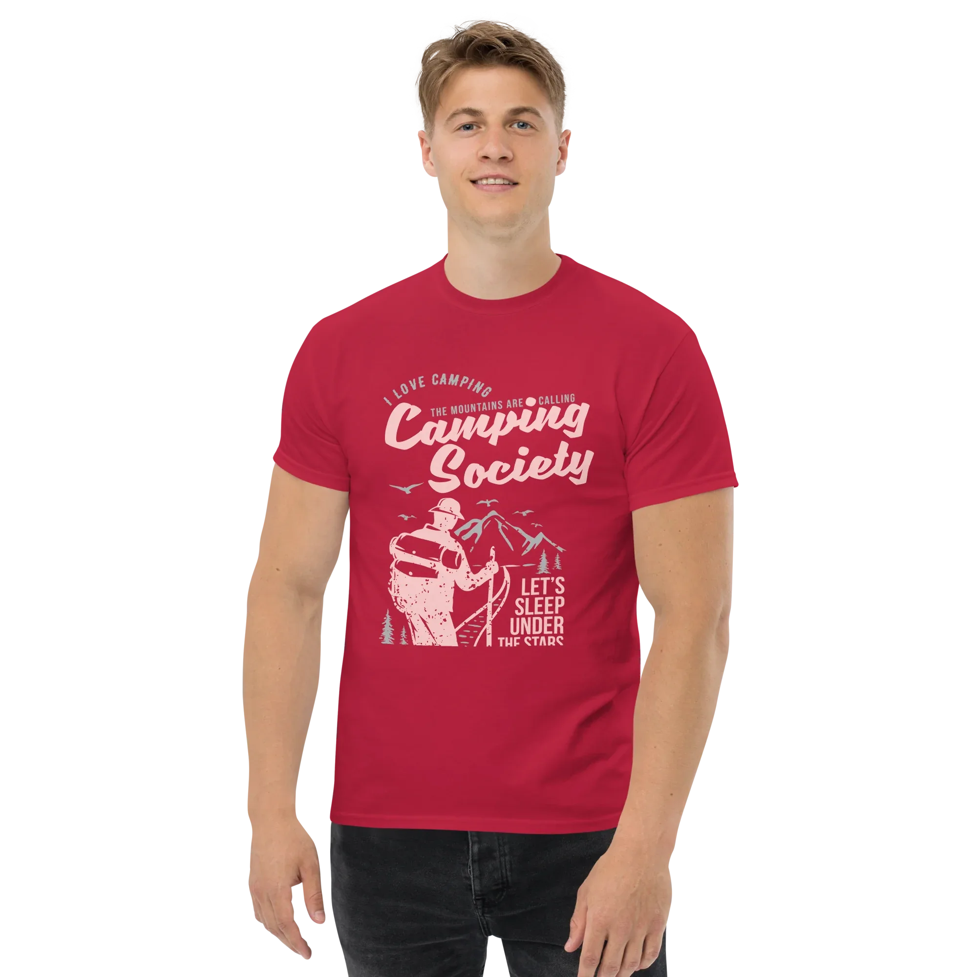 CAMPING SOCIETY unisex t-shirt - - - Printoo Shop