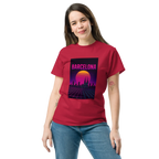 BARCELONA RETRO SYNTHWAVE unisex t-shirt - Printoo Shop - - Retro & Synthwave T-Shirts, t-shirt, unisex, Unisex Classic Tee | Gildan 5000