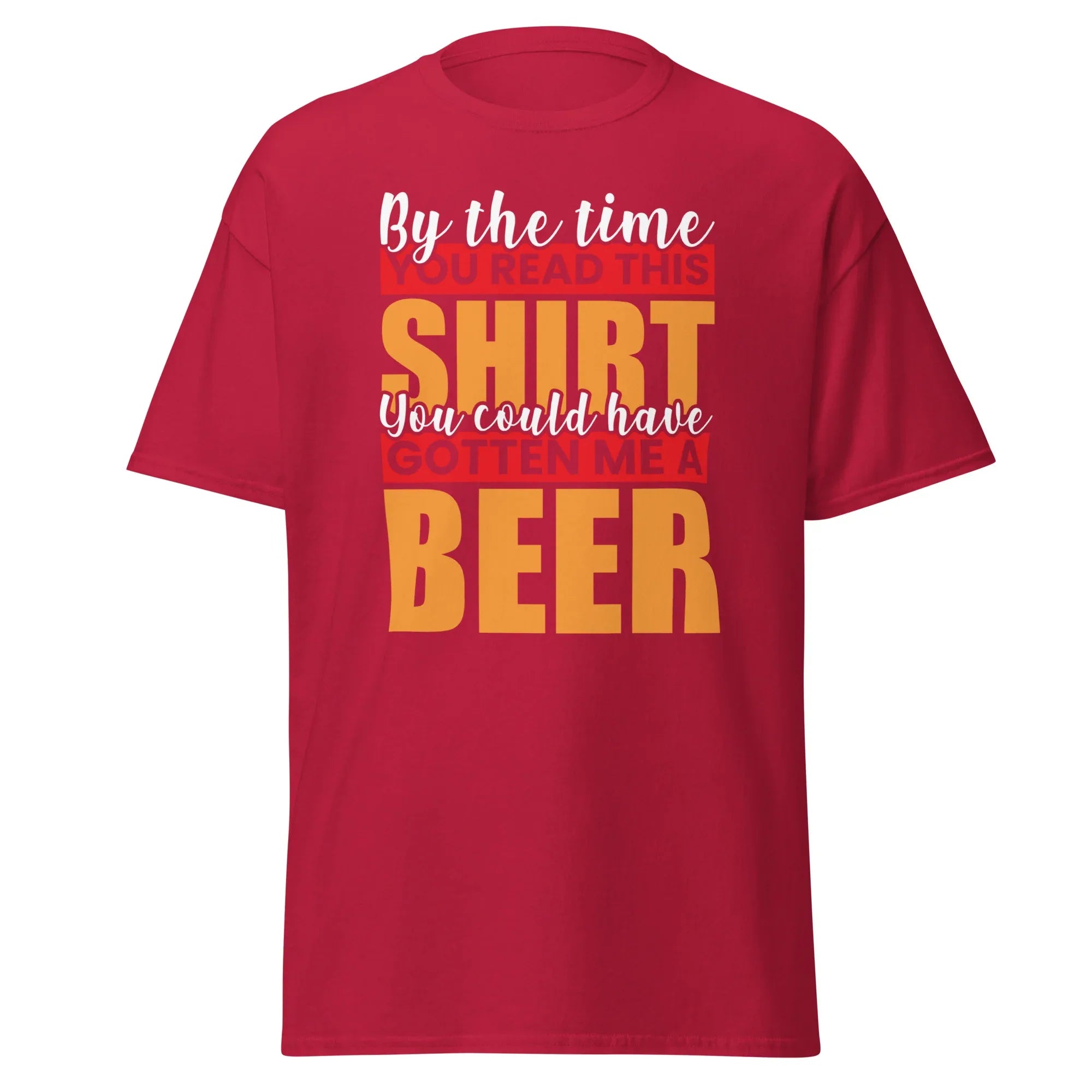 GET ME A BEER unisex t-shirt - Printoo Shop - - Alcohol, beer, t-shirt, unisex, Unisex Classic Tee | Gildan 5000