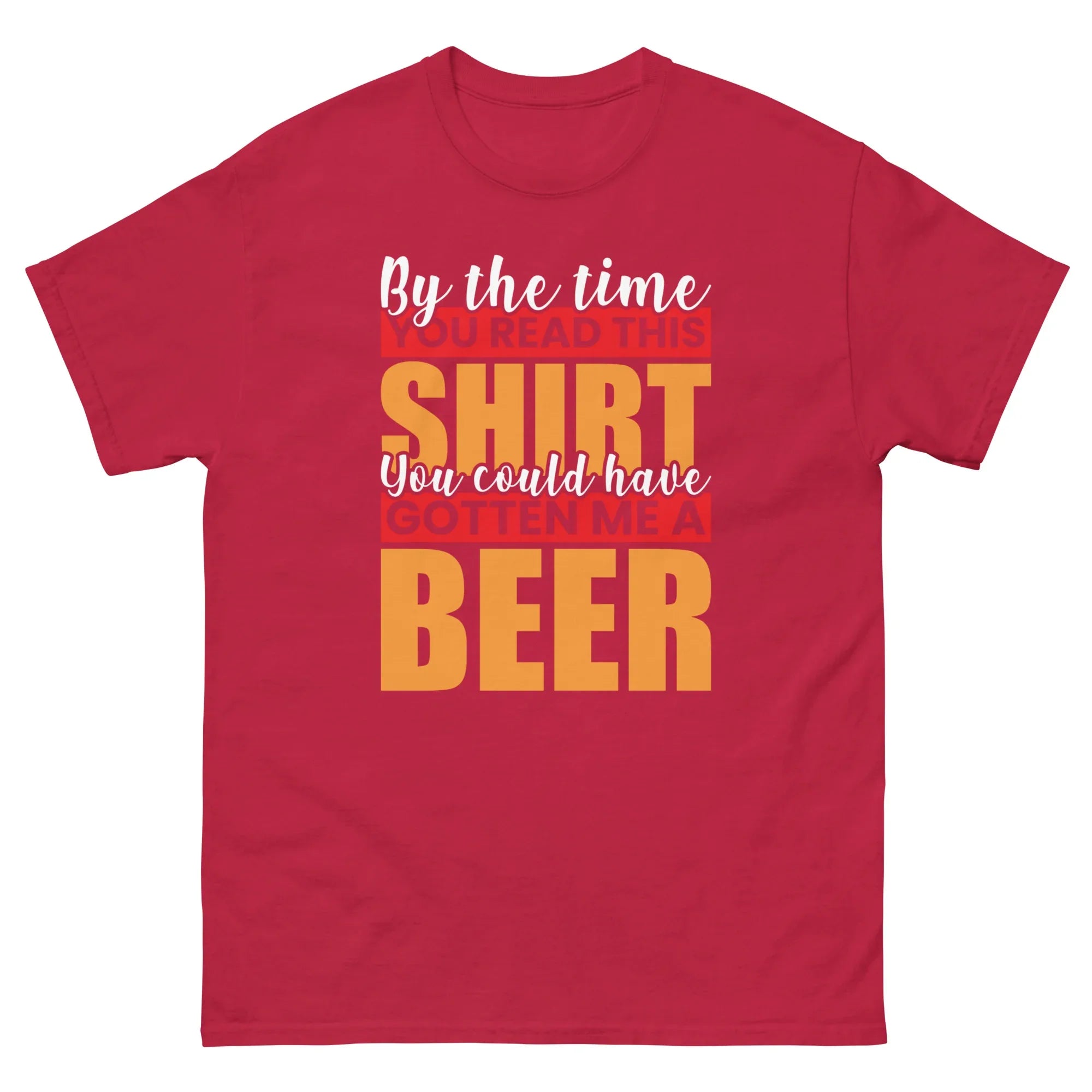 GET ME A BEER unisex t-shirt - Printoo Shop - - Alcohol, beer, t-shirt, unisex, Unisex Classic Tee | Gildan 5000