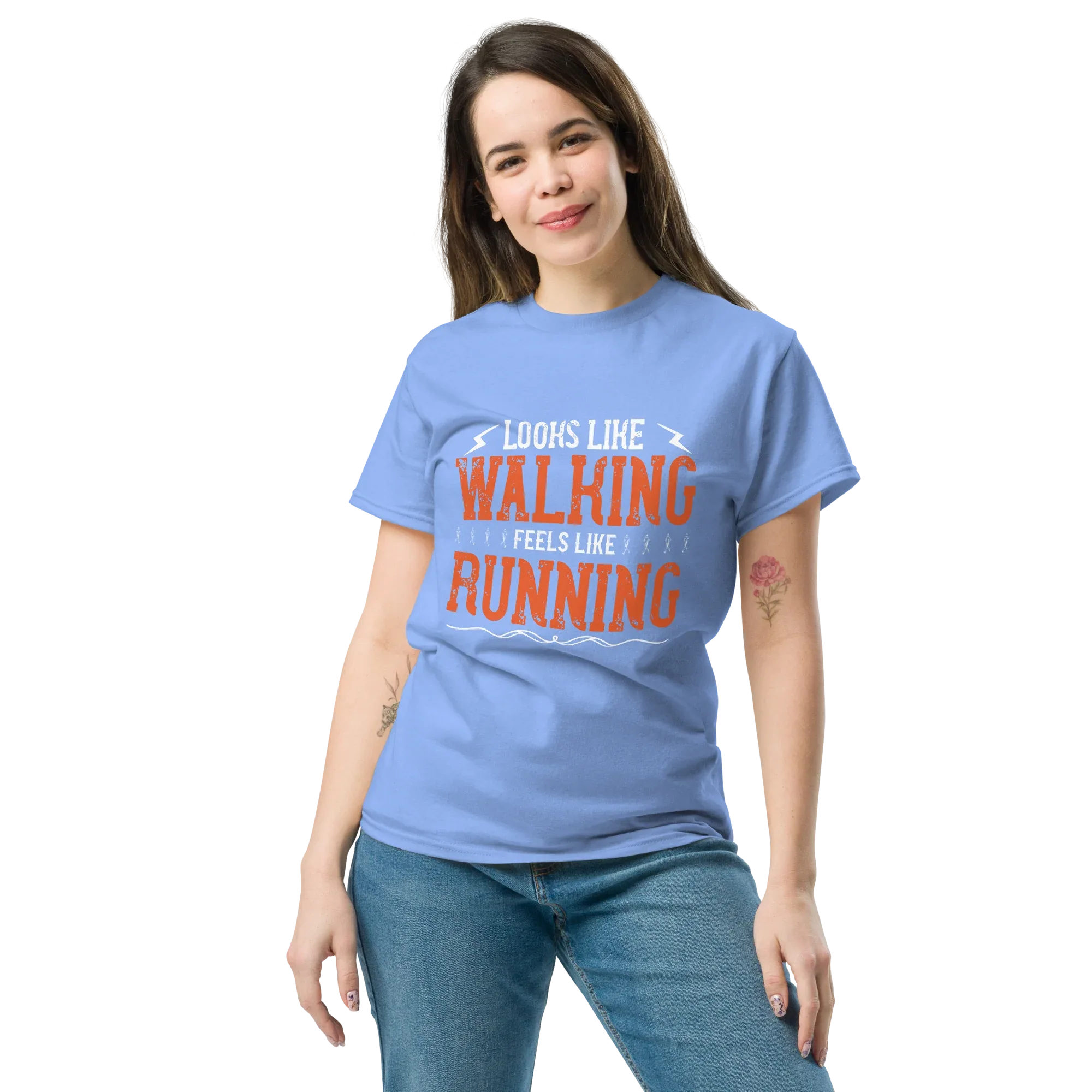 WALK-RUN FUSION unisex t-shirt - - Running - Printoo Shop