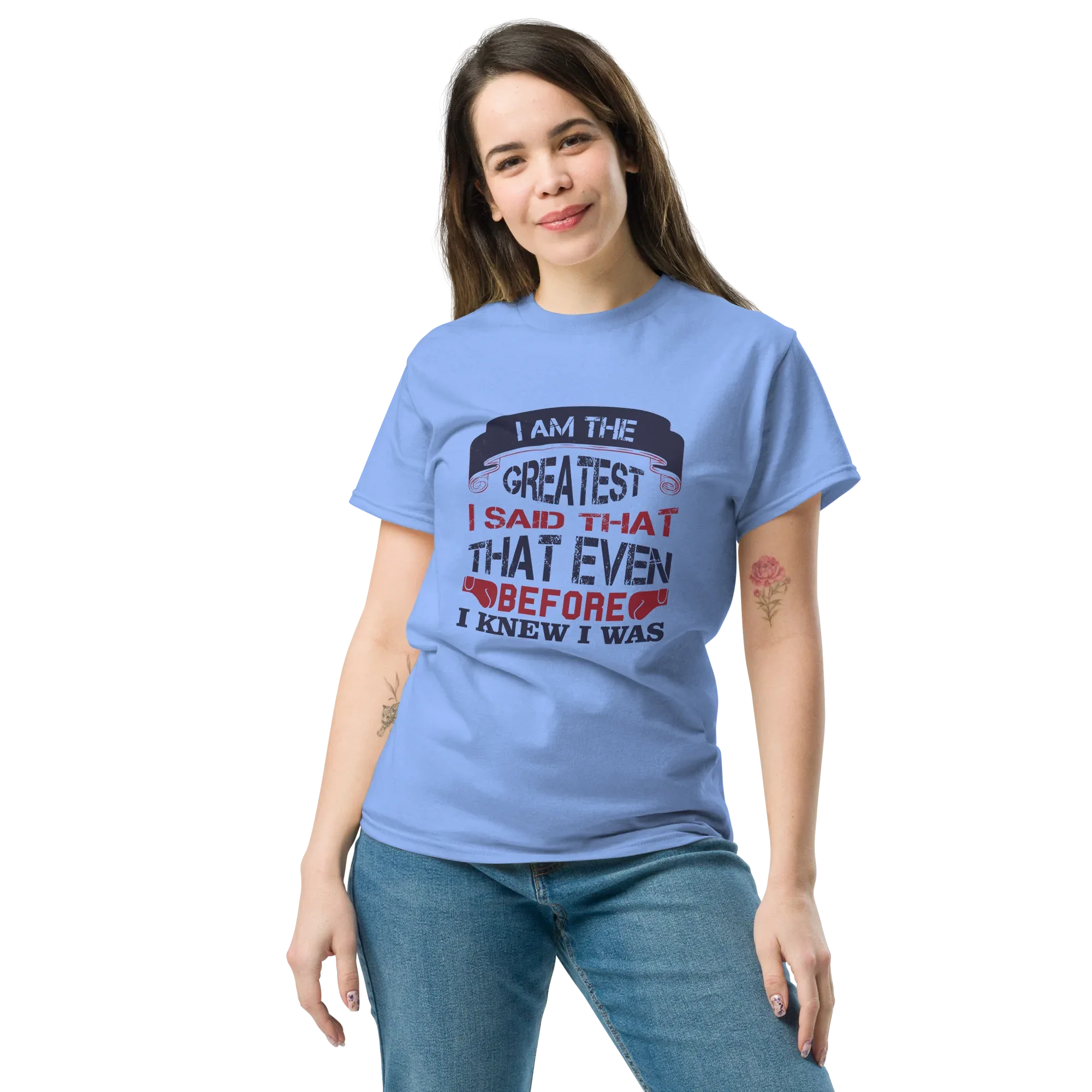 THE GREATEST unisex t-shirt - - Printoo Shop - 8946230_15813