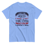 THE GREATEST unisex t-shirt - - Printoo Shop - 8946230_15813