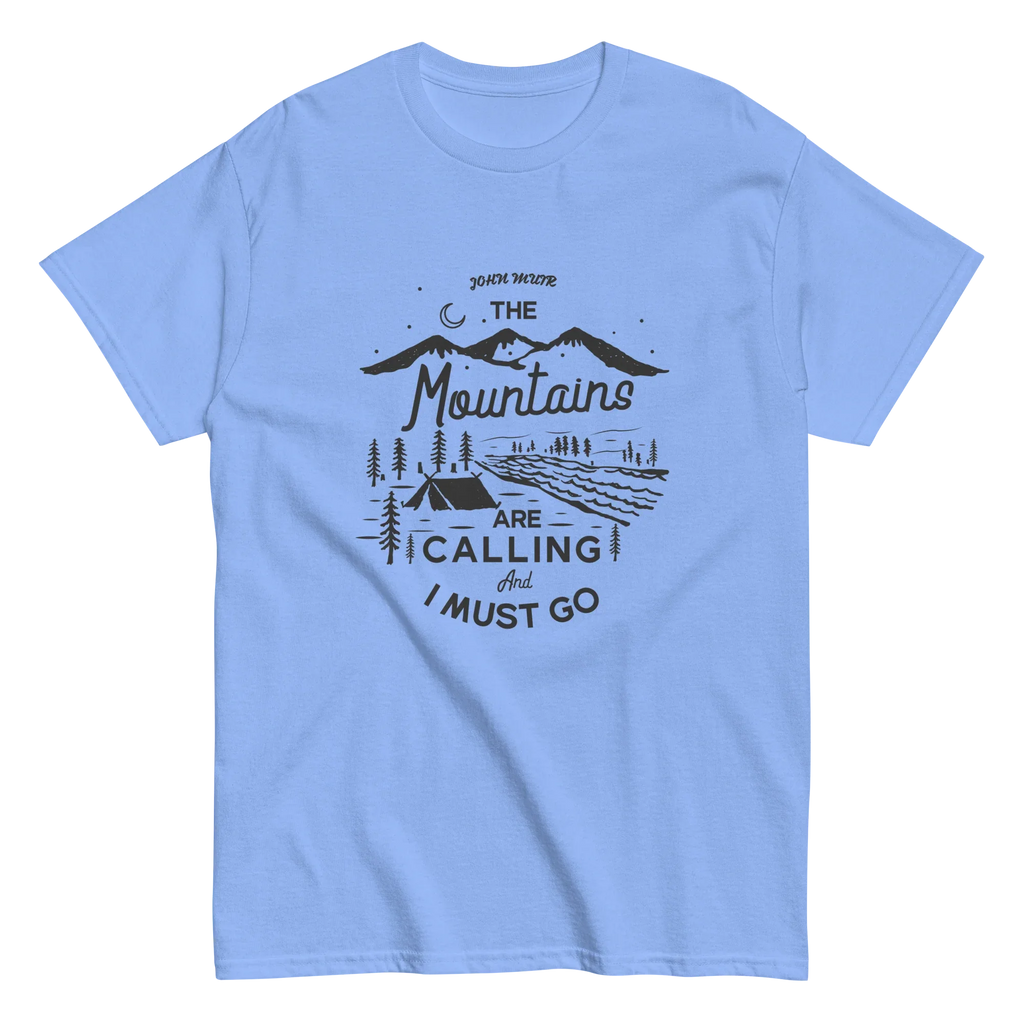 MOUNTAINS unisex t-shirt - - Camping & Outdoor t-shirts - Printoo Shop