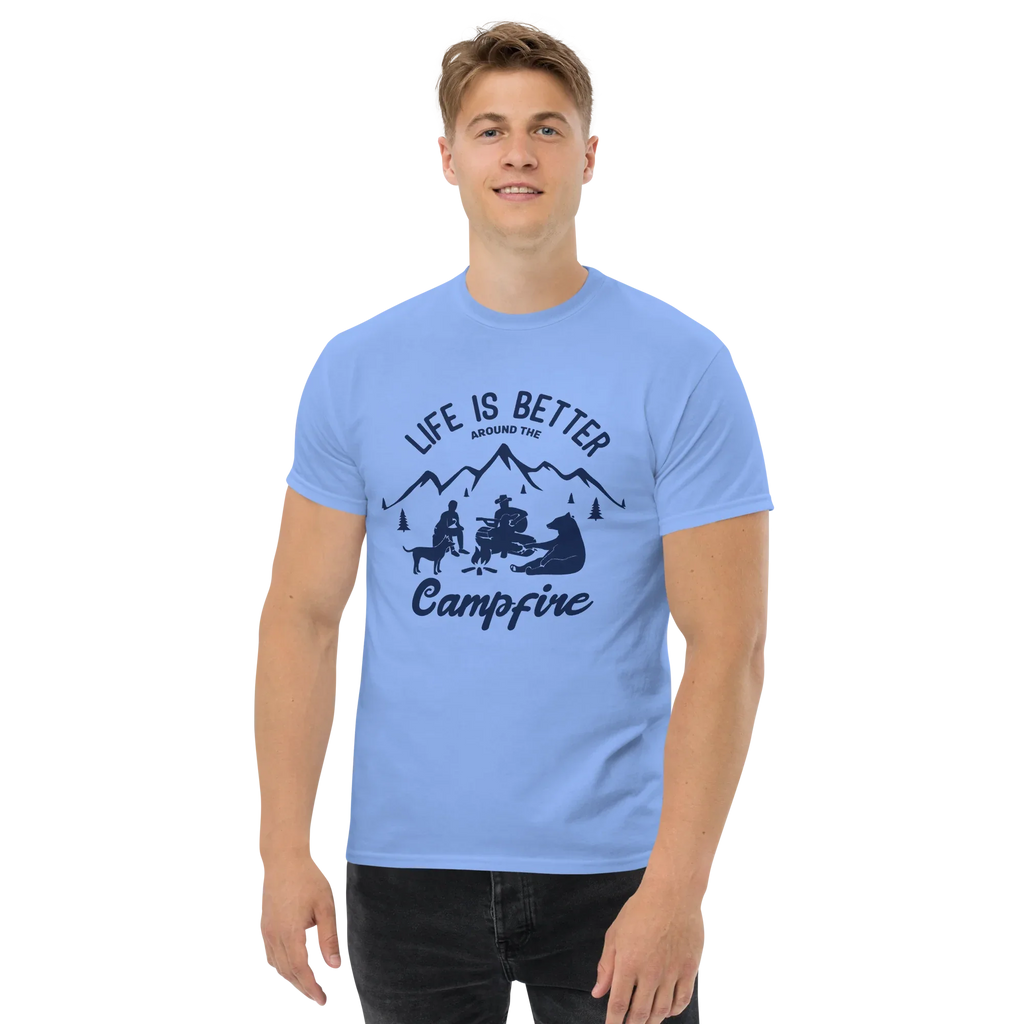 CAMPFIRE unisex t-shirt - - Camping & Outdoor t-shirts - Printoo Shop