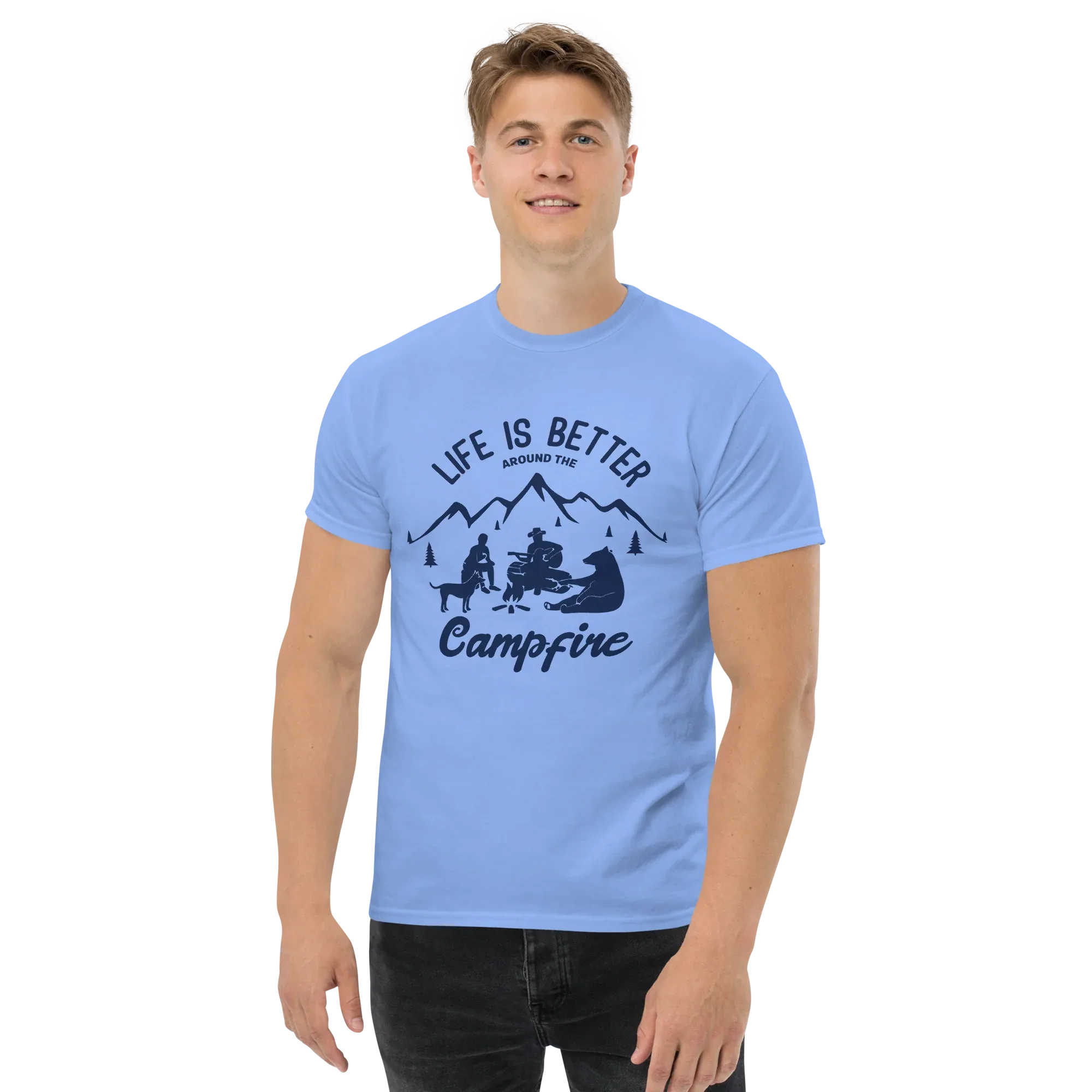CAMPFIRE unisex t-shirt - - Camping & Outdoor t-shirts - Printoo Shop