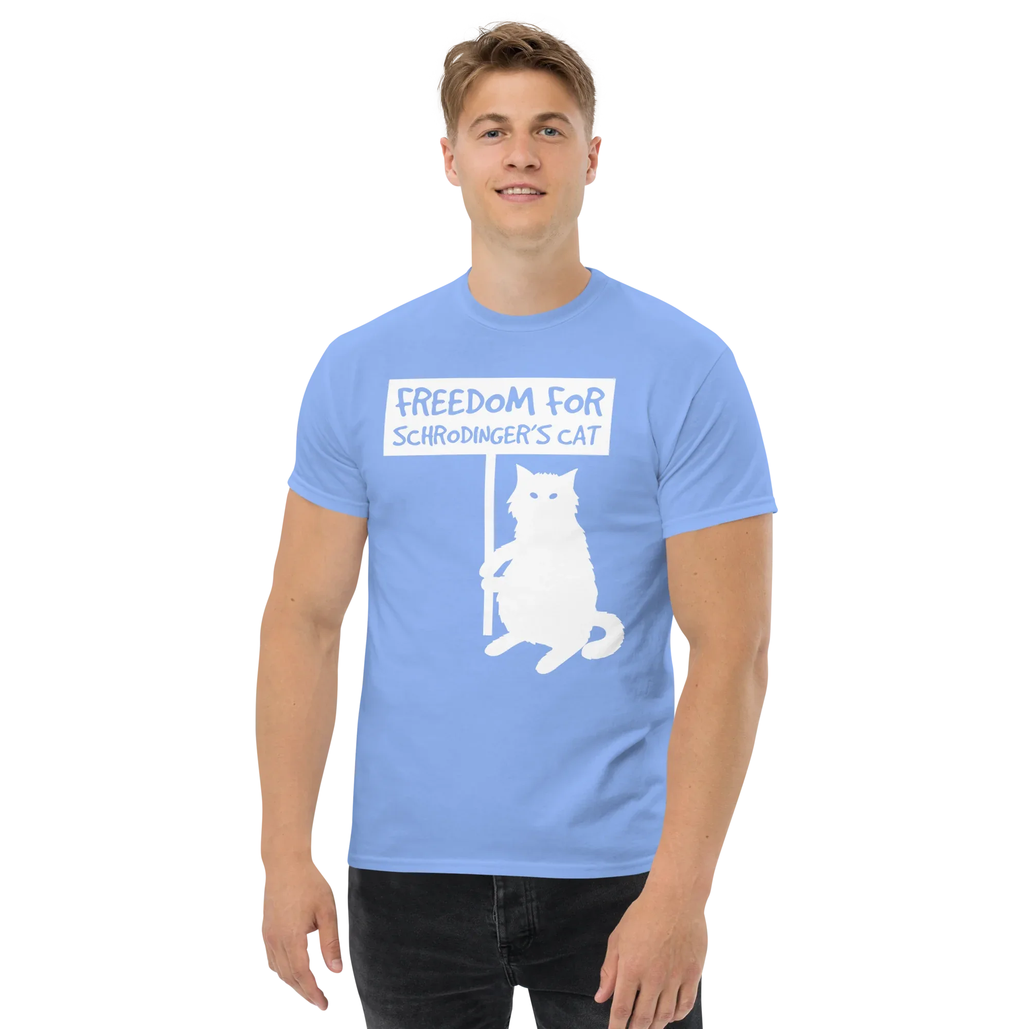 SCHRODINGER'S CAT unisex t-shirt - - Cat t-shirts - Printoo Shop