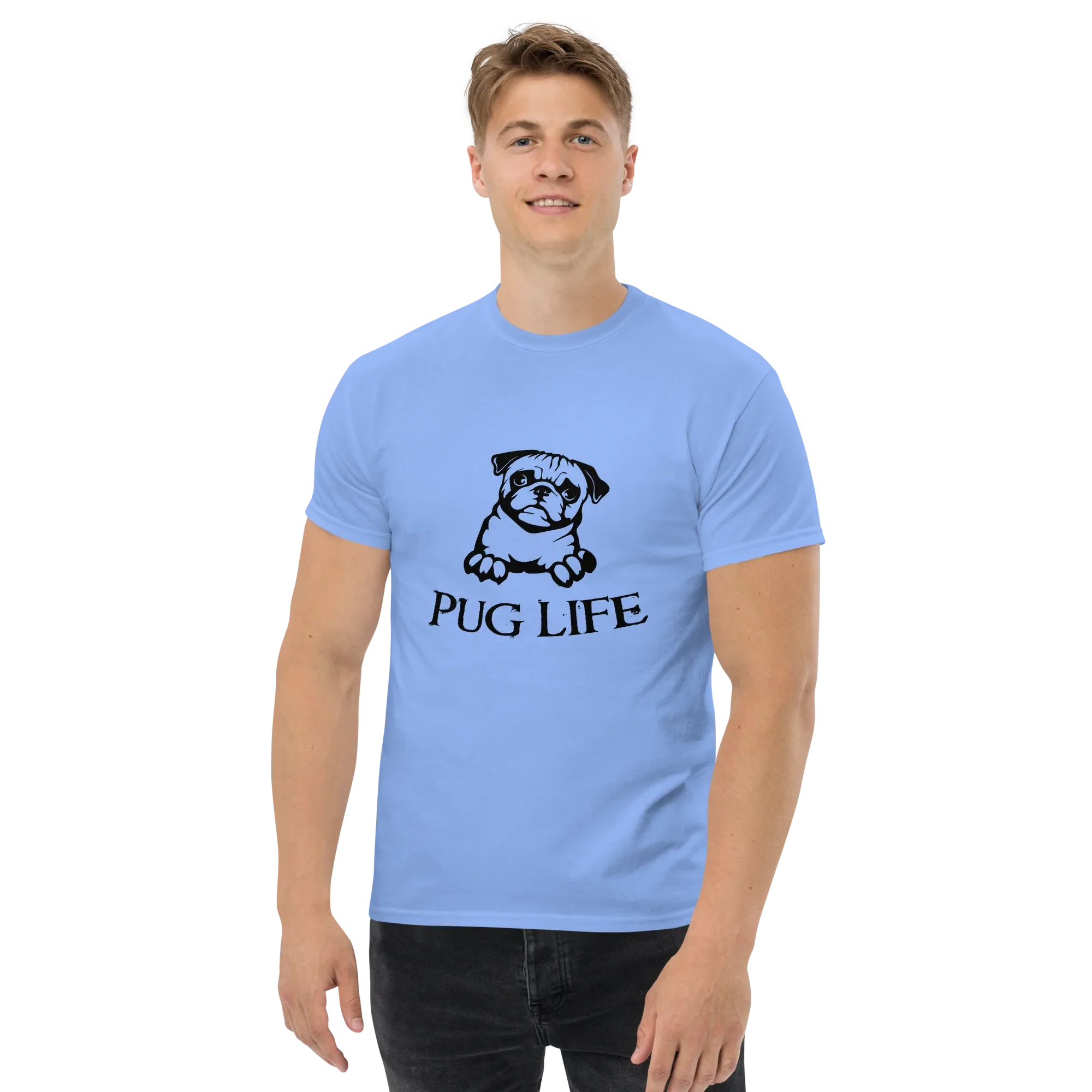 PUG LIFE unisex t-shirt - - Dogs t-shirt - Printoo Shop
