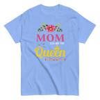 MOM QUEEN unisex t-shirt - Printoo Shop - - Mom t-shirt, t-shirt, unisex, Unisex Classic Tee | Gildan 5000