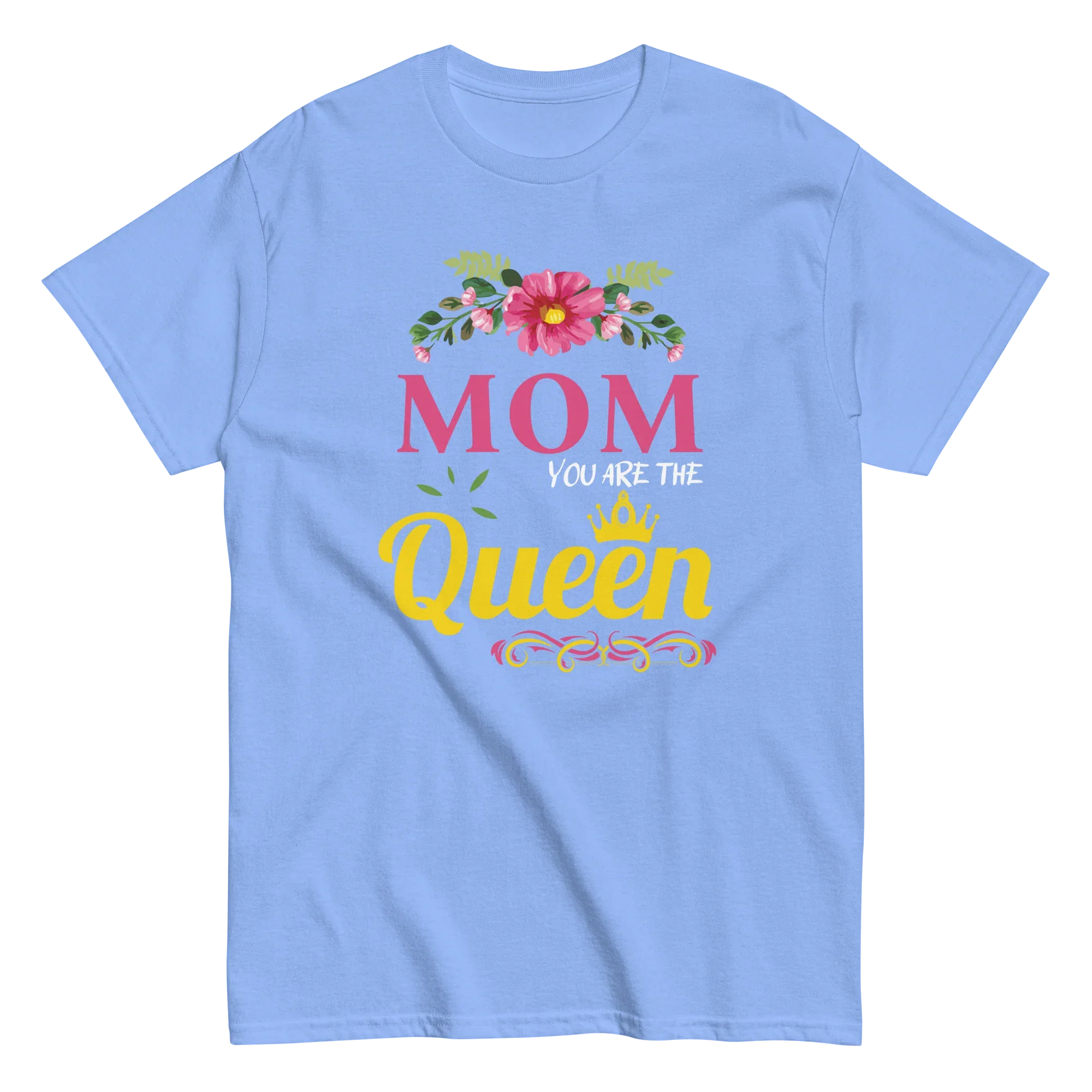 MOM QUEEN unisex t-shirt - Printoo Shop - - Mom t-shirt, t-shirt, unisex, Unisex Classic Tee | Gildan 5000