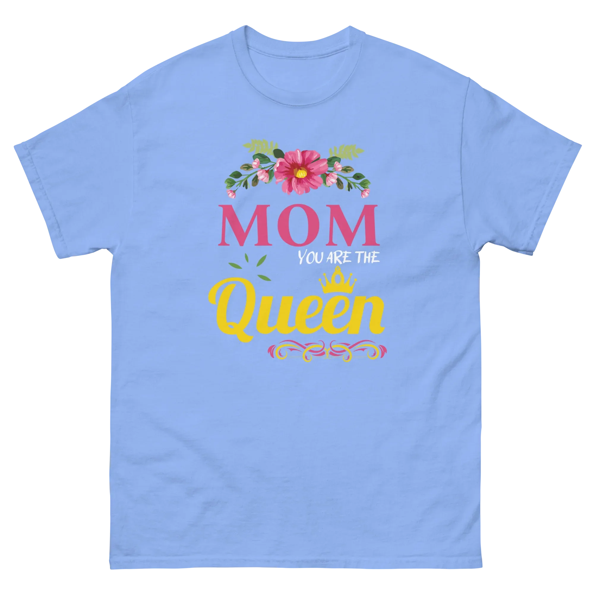 MOM QUEEN unisex t-shirt - Printoo Shop - - Mom t-shirt, t-shirt, unisex, Unisex Classic Tee | Gildan 5000
