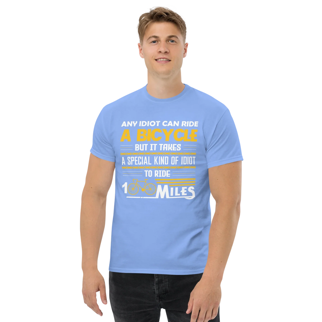 100 MILES unisex t-shirt - Printoo Shop - - bicycle, t-shirt, unisex, Unisex Classic Tee | Gildan 5000