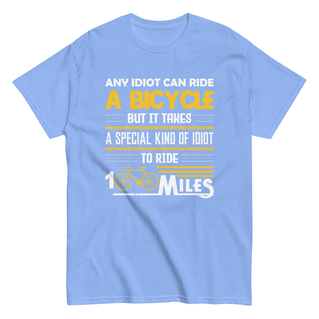 100 MILES unisex t-shirt - Printoo Shop - - bicycle, t-shirt, unisex, Unisex Classic Tee | Gildan 5000